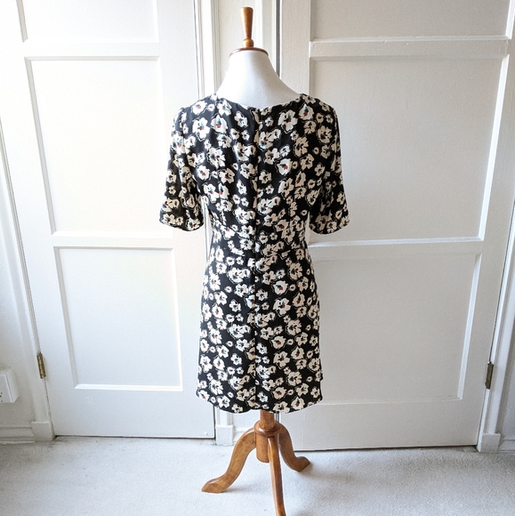 Topshop floral short sleeve dress size 8 - Picture 4 of 8